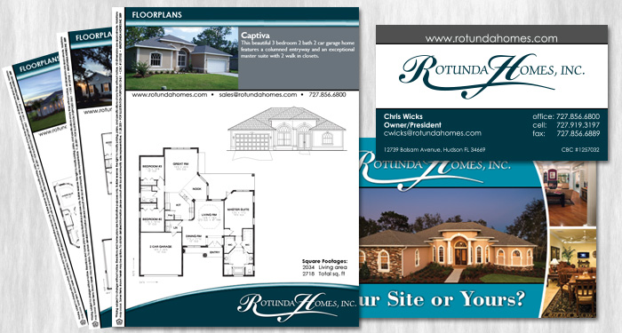 rotunda homes marketing materials